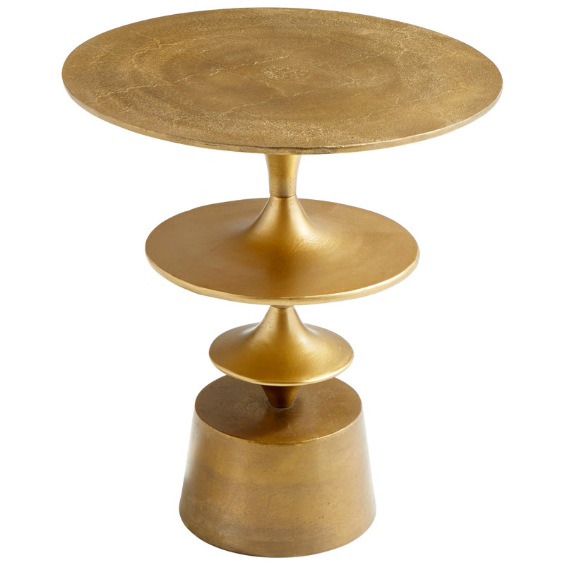 Eros Aluminum Top End Table