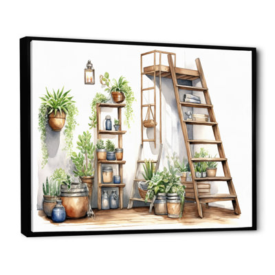 "Natural Bathroom Decor XXVII", reproduction d'art sur toile