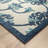 Floral Damask High-Low Power Loomed Indoor/Outdoor Area Rug-809278746