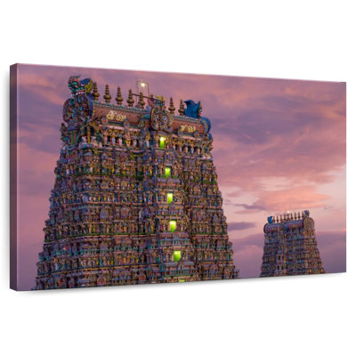 Adella Meenakshi Temple Twilight