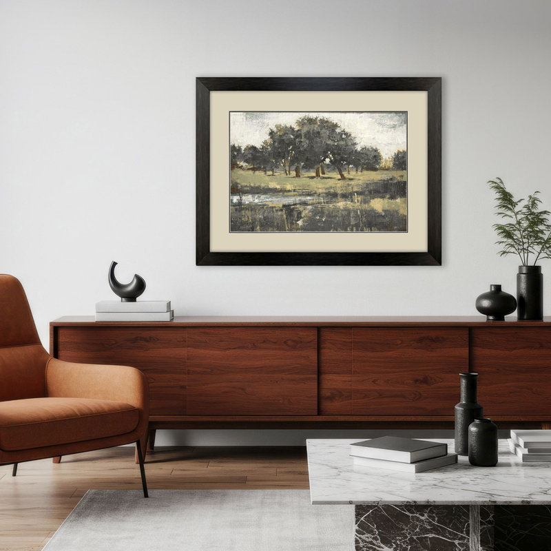 Far Away Landscape Framed Art