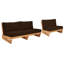 Aldona Teak 3 - Person Outdoor Seating Group With Cushions-514165595