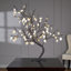 Silver Dollar Bonsai Tree - 96 LED Lights