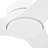 Lynton 52" White Ceiling Fan with Remote (No Light)