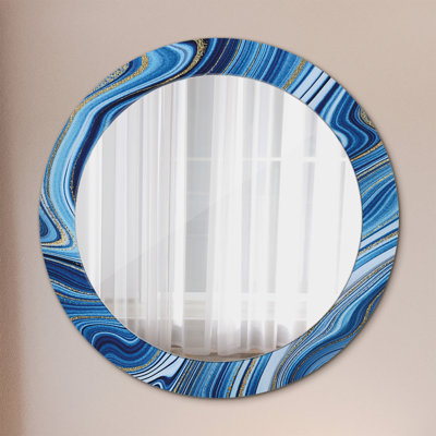Huldar Glass Flat Wall Mirror
