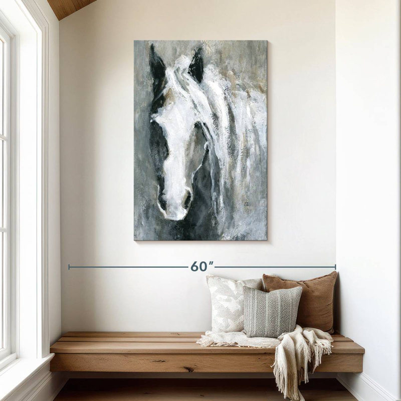 Brampt Morning Greeting, 45" H x 30" W