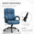 Vinsetto Big And Tall Office Chair With Wide Seat, Executive Computer Chair With Adjustable Height, Swivel Wheels And Linen-544362490