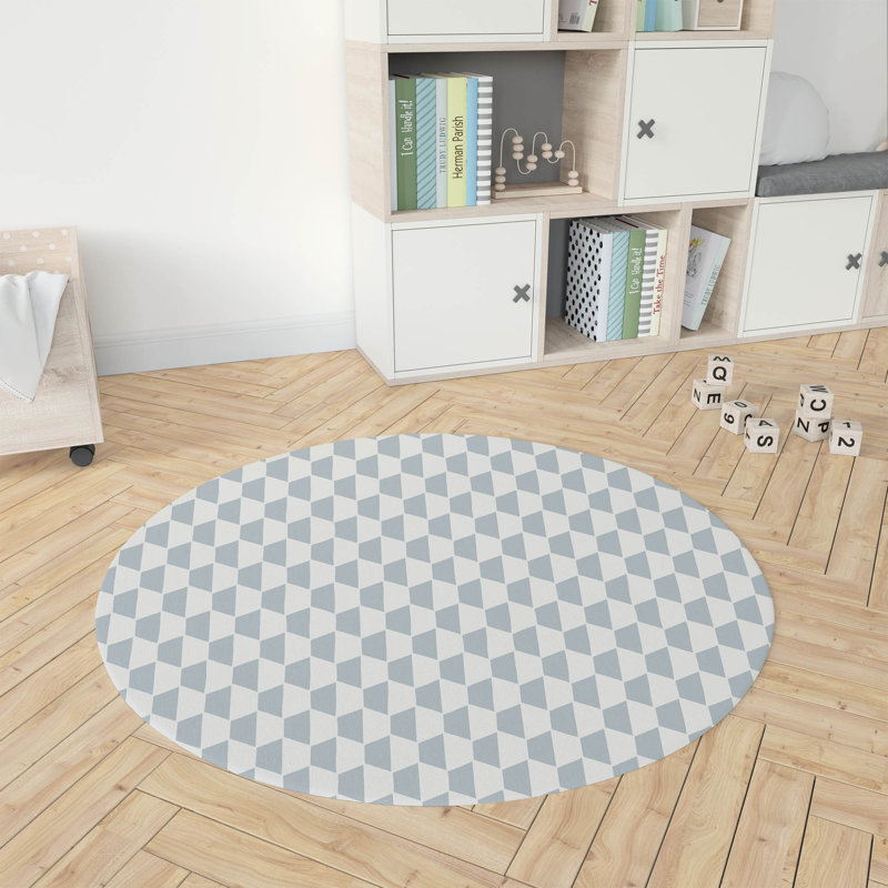 Tapis de jeu Hex Pink Kids, Bleu ardoise / bleu