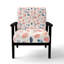 Chaise rembourrée Girls Florals - Chaise avec accoudoirs Cute Petals-934839966