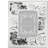 Silver Glass Single Picture Frame