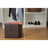 Besmir Faux Leather Ottoman-91534440