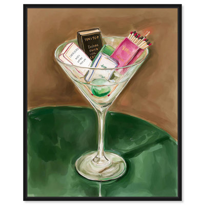 "Martini of Mementos", reproduction d'art sur toile par Art Remedy