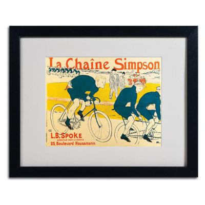 " Catene Simpson " by Henri De Toulouse-Lautrec