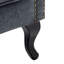 Fauteuil à oreilles touffeté-554758152
