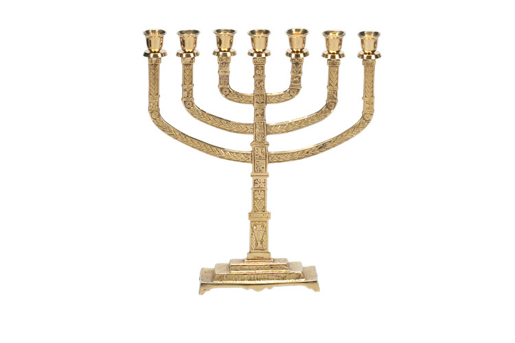 traditional menorah
