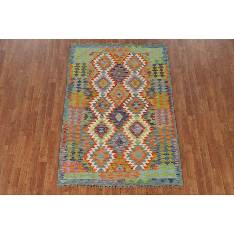 Tapis géométrique Kilim