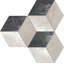 Straight Edge Porcelain Mosaic Sheet