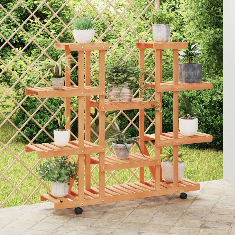 Noan Plant Stand, Brown