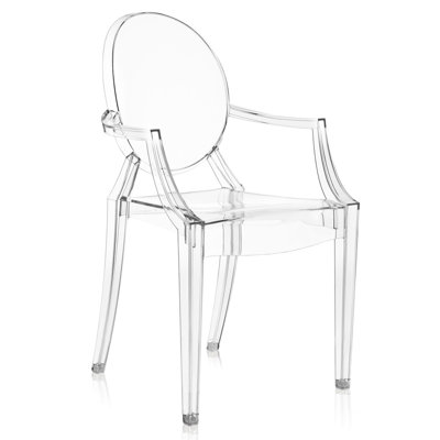 Louis Ghost Stackable Patio Armchair