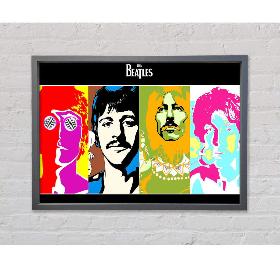 The Beatles Gerahmter Druck Wandkunst