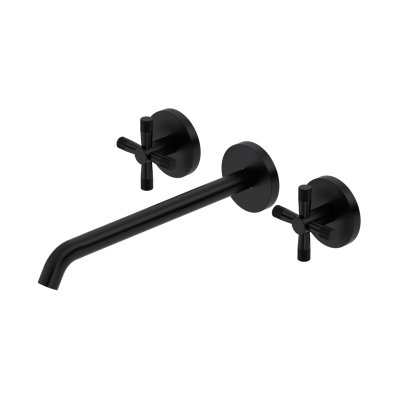 Amahle Wall Mount Tub Filler Trim with C-Spout