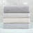 Amberg Viscose Cotton Blend Medium Weight Textured Ribbed 3 Piece Towel Set-106802463