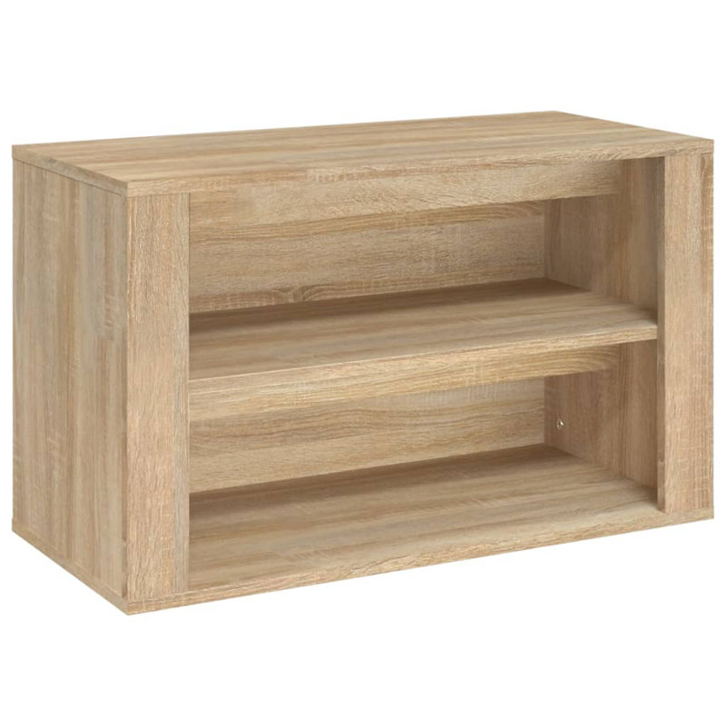 6 Pair Shoe Storage Cabinet, Sonoma Oak