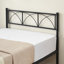Modern Stylish Iron Bed Frame with Headborad & Footboard, No Box Spring Needed-1614361653-1614361652