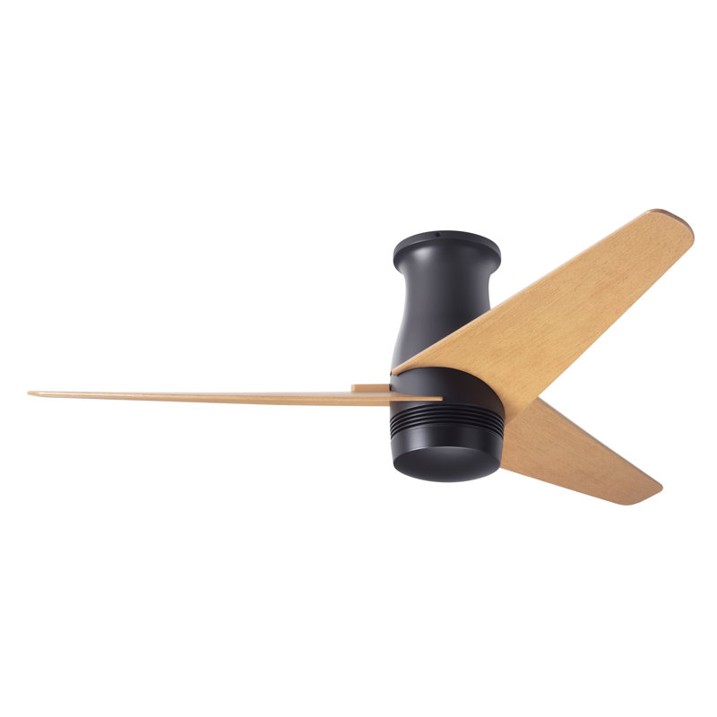 Velo 48'' Ceiling Fan, Dark Bronze, Handheld Remote Control, Maple