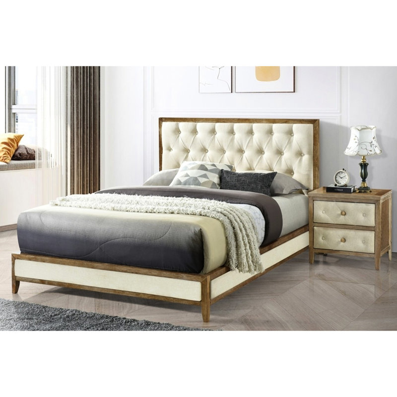 Élégante table de chevet en noyer avec tiroirs fonctionnels pratiques pour ranger, Noyer