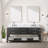 Double Bath Vanity with Carrara Marble Top-110822072