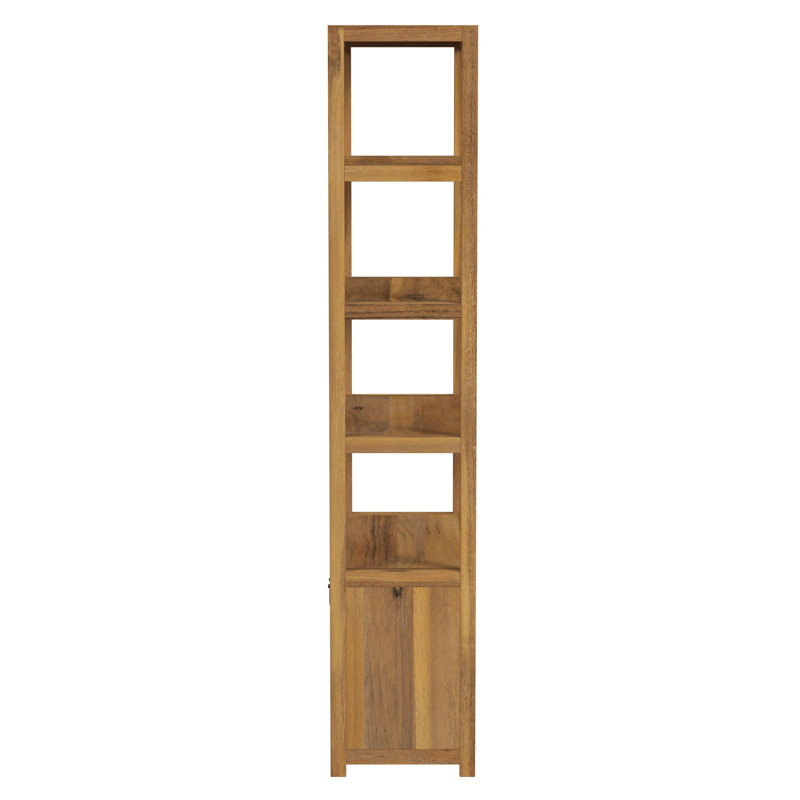 Lark 4- Tier Etagere Etagere Bookcase, Natural