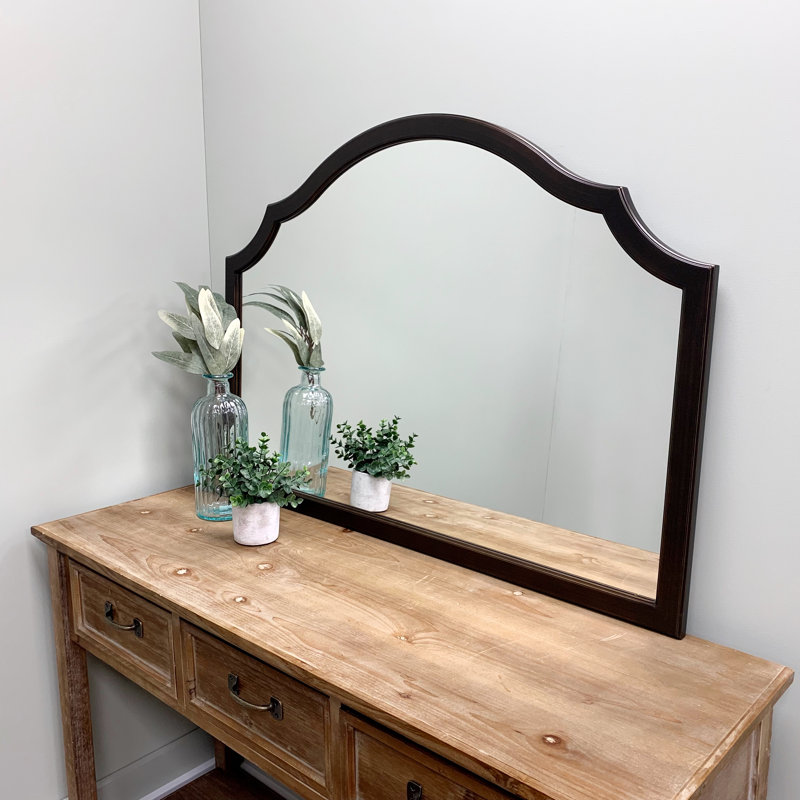 Arch Mirror, Rubbed Bronze, 27.38" x 38.38"
