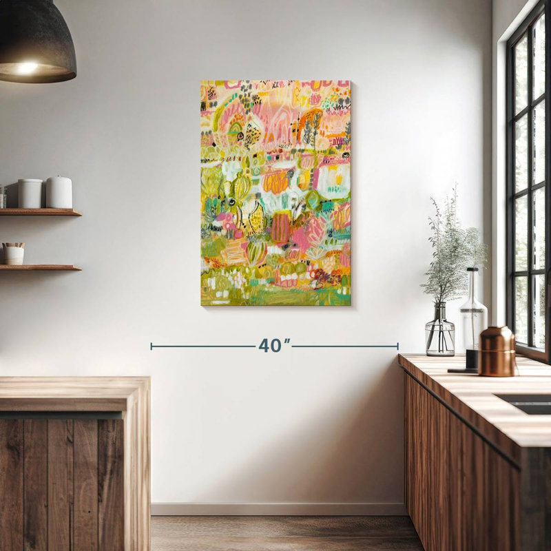 Avery Boho Garden I, 36" H x 24" W
