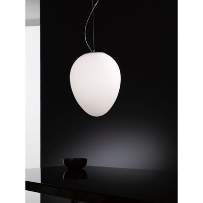 Alice 1 - Light Light Grey Geometric Pendant
