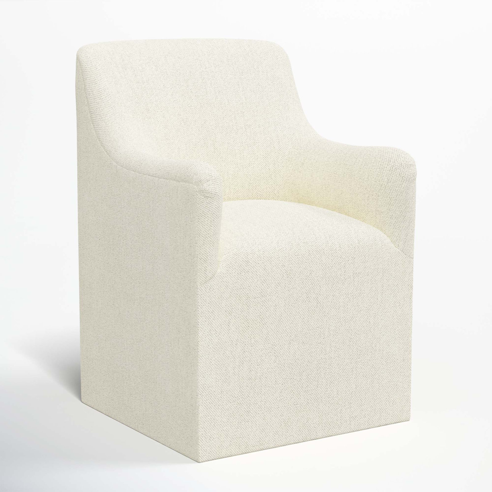 Howth Dining Armchair, Milsap Canvas Sustain® Tweed