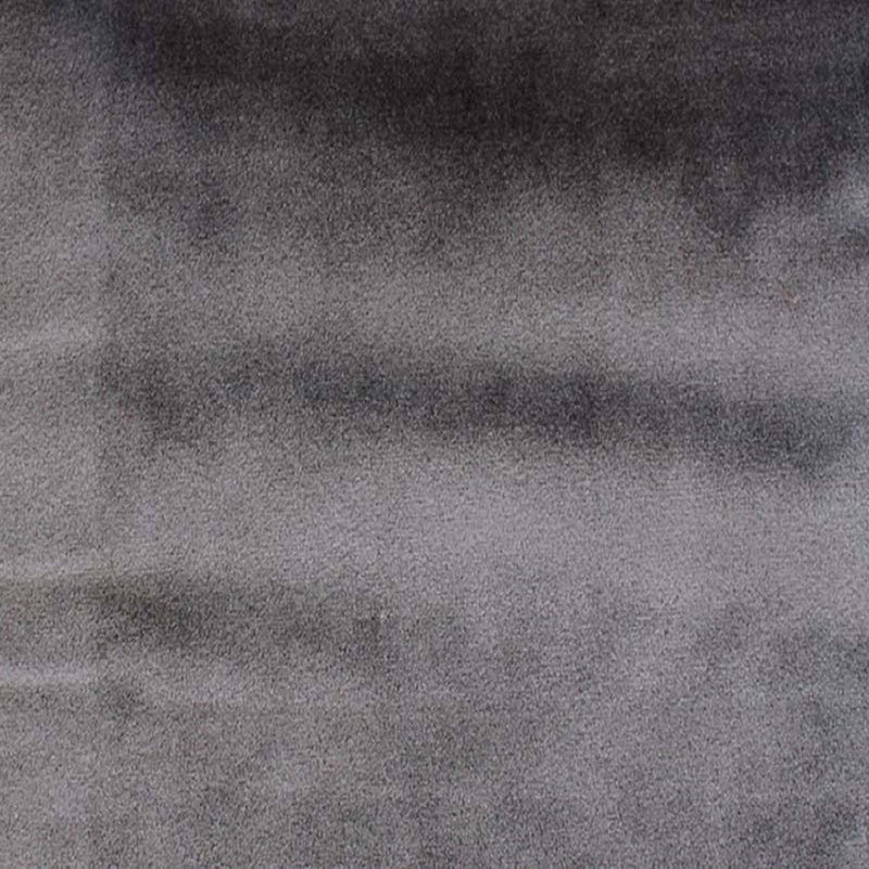 Shiny Solid Velvet | Gian Fabric, Gray