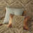 10 Piece King Size Comforter - Blue & Brown Luxury Soft-119384048