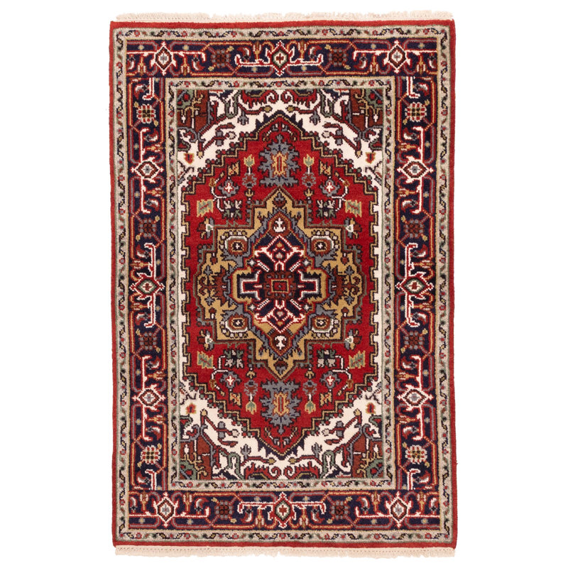 Tapis rouge Serapi Heritage 3 pi 11 po x 5 pi 11 po