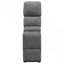 Causeuse rembourrée anthracite