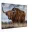 Art mural impression de Yak itinérant - animal de montagne de l'Himalaya, œuvre d'art de paysage de yak de la faune - chalet rustique de la nature, décoration - voyage inspiré de l'aventure, art mural - impression d'illustration animalière minimalist-472570113-472570126