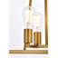 Lustre linéaire à 4 lumières Gloriajean-992946898-993092652