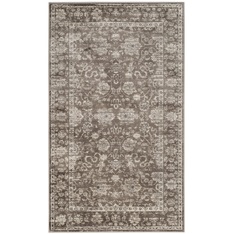 Lyniya Vintage Performance Oriental Rug, Rectangle 4' x 5'7"