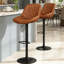 Tiberias Upholstered Adjustable Height Bar Stool