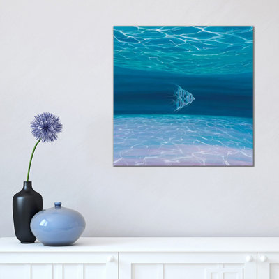 Blue Angels Blue Sea by Gill Bustamante - Wrapped Canvas Print
