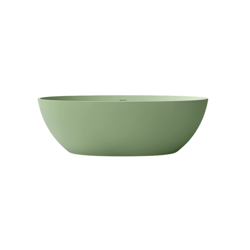63'' W 22'' H Tub & Shower Kit, Light Green