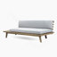 Ensemble de canapé en forme de V 4 pièces HILLCREST - Gris