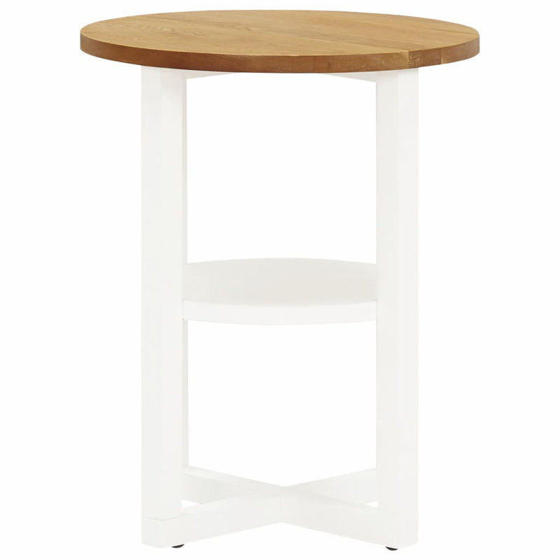 Mincey Solid Wood Frame End Table