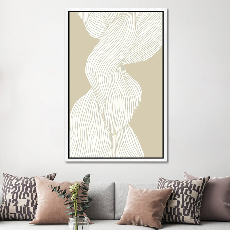 Fibers III by Treechild - Gallery-Wrapped Canvas Giclée on Canvas, Classic Wood, 66.04 cm H x 45.72 cm W