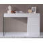 Meuble-lavabo en verre flottant avec miroir Bassima-26323764